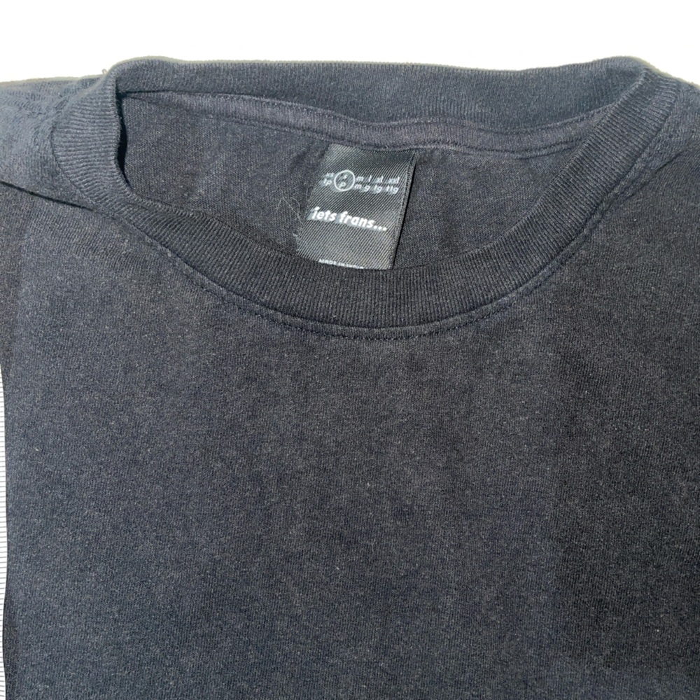 Urban Outfitters Jets Frans… Charcoal & Grey Oversized Long-sleeve T-shirt - Picture 2 of 6